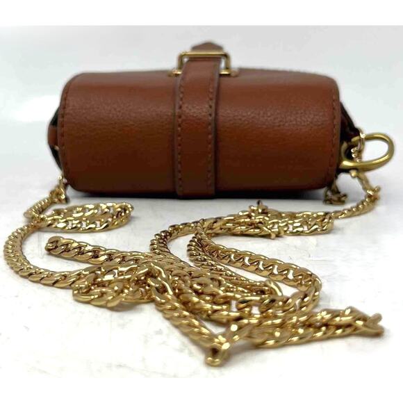 Fossil Emery Genuine Leather Micro Crossbody Bag Wallet Set - Picture 5 of 14